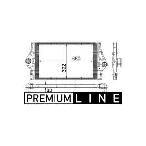 MAHLE CI 59 000P Intercooler