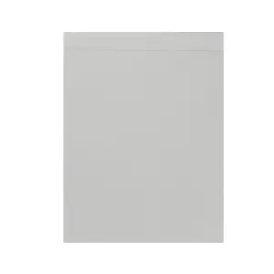 Drap plat studio coton gris perle