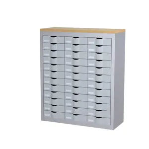 Meuble À 36 Tiroirs Aluminium Paperflow