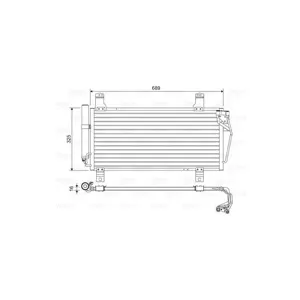 VALEO Condenseur, climatisation pour MAZDA: 6 (Ref: 814456)