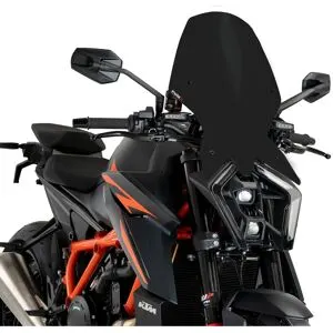 Saute vent Puig TOURING (+28 cm) Noir mat