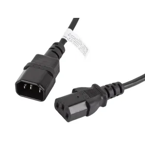 Câble D'alimentation Lanberg Cpu Iec320 Noir