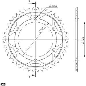Couronne SuperProx 44 dents