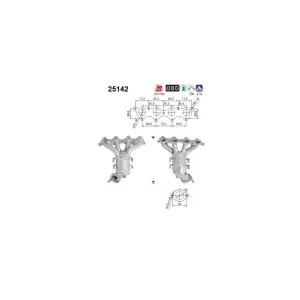 Catalyseur As 25142 Kia