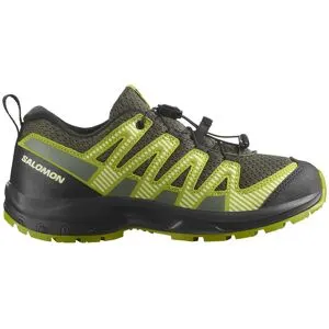 Salomon  - Xa Pro V8 J Urban Chic Black Dark Citron - 32 - Chaussures de randonnée
