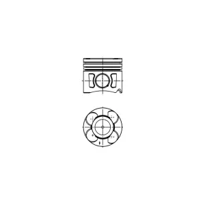 Piston Ks Kolbenschmidt 41648600 Opel