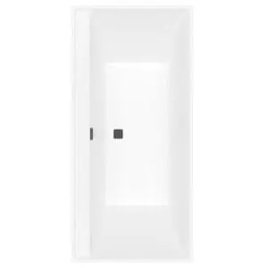 V&B; Baignoire rectangulaire Collaro Duo 190x90 cm, version EB, blanc pierre mat ; Villeroy & Boch…