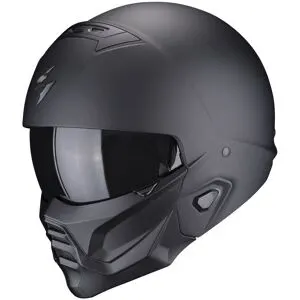 Casque jet Scorpion Exo EXO-COMBAT II - SOLID Noir mat