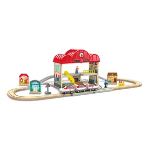 Coffret circuit de Train portable - Hape