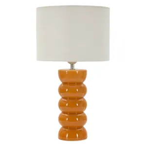 Lampe De Table Torr Moutarde Cm Ø 25x46