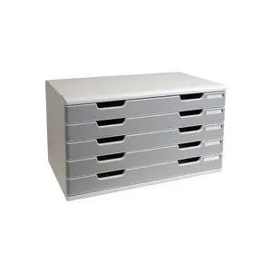 Module A3 5 Tiroirs Gris
