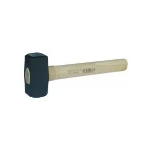 Massette, manche bois verni, 42 mm