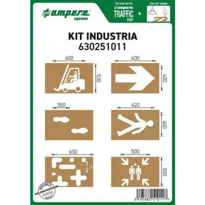 A.M.P.E.R.E. Kit de gabarits industriel (10665)