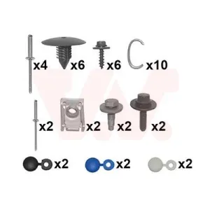 VAN WEZEL Kit d'assemblage, pare-chocs pour RENAULT: Scénic (Ref: 4380794)