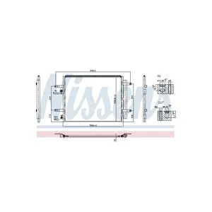 NISSENS Condenseur, climatisation pour KIA: Ceed (Ref: 941004)