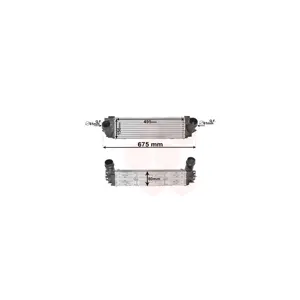 VAN WEZEL Intercooler, échangeur pour BMW: X3 (Ref: 06004463)