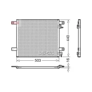 DENSO DCN99066 Condenseur, climatisation