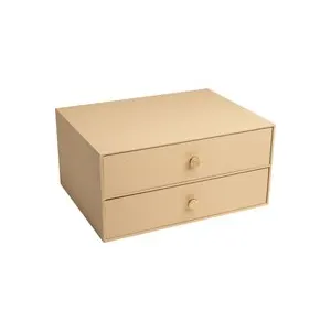 Module À Deux Tiroirs Officebyme - Beige
