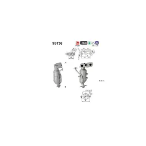 AS 95136 Catalyseur
