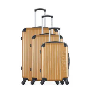 BLUESTAR - Set de 3 Valises BUCAREST 75 cm 4 Roues