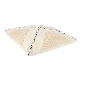 Coussin Déco Bouclette Crush 40x40cm Beige