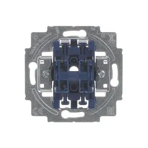 Busch-Jaeger Insert Interrupteur pour gamme, Bouton à bascule Reflex SI, Reflex SI Linear bleu gent…