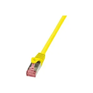 Câble Patch Logilink Catégorie 6 Cuivre Blindé Jaune