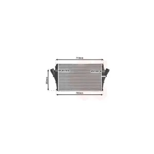 VAN WEZEL 37004361 Intercooler