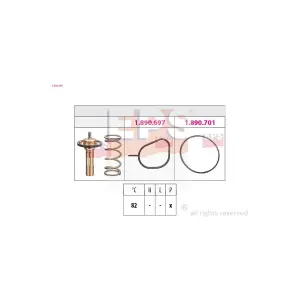 FACET 7.8961 Thermostat d'eau