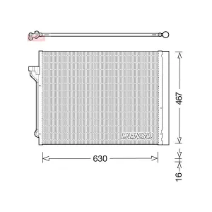 DENSO DCN05029 Condenseur, climatisation